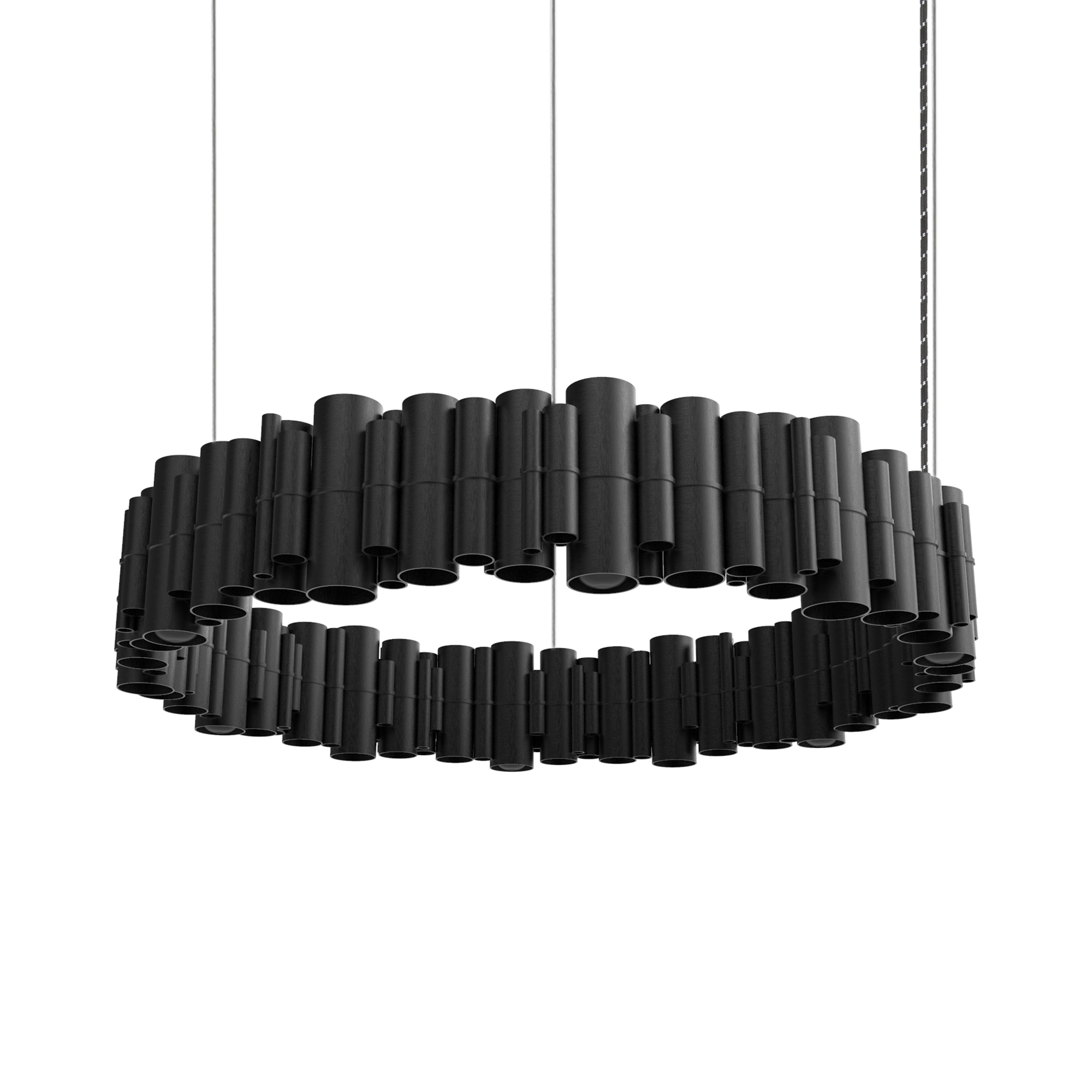 Lampada a sospensione Cityscape Suburban 12 Spot Bronze di JSPR in vendita 3