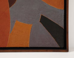 Abstraktes Kunstwerk „Ciudad Gris“ der mexikanischen Künstlerin Maricruz Hernandez Covarrubias