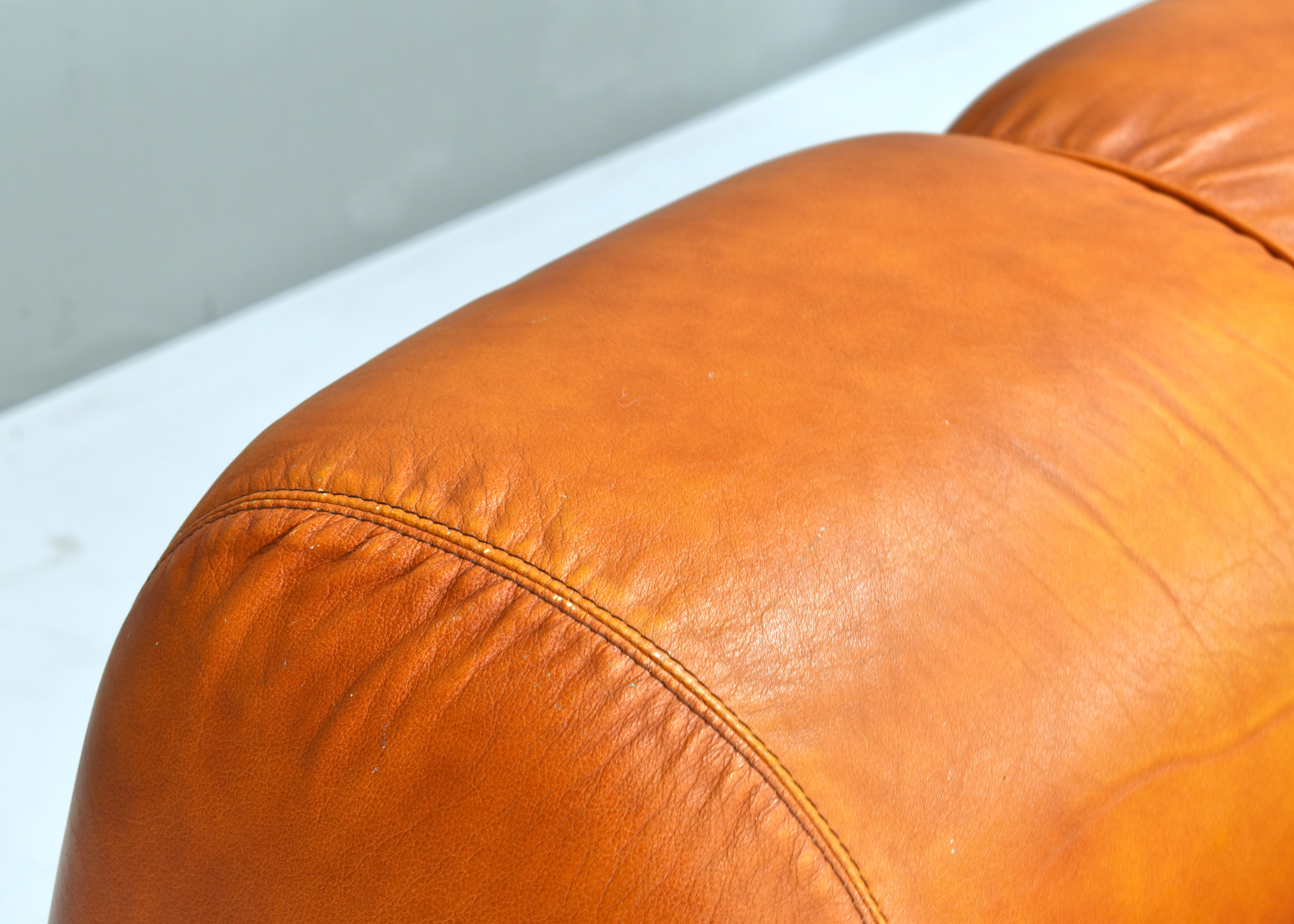 Chaises Ciuingam en cuir par De Pas, D'Urbino, Lomazzi pour BBB Bonacina- 1967 en vente 12