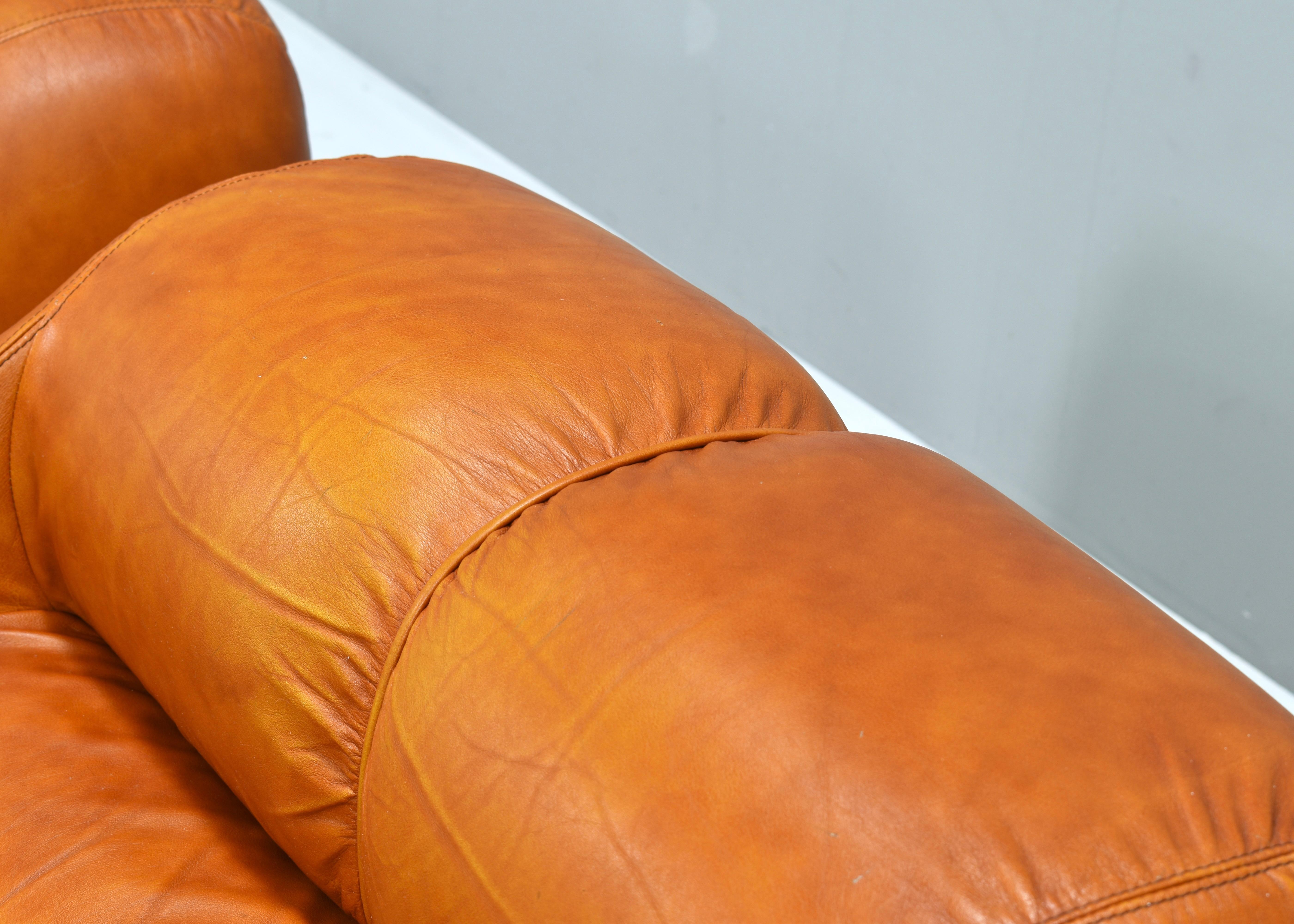 Chaises Ciuingam en cuir par De Pas, D'Urbino, Lomazzi pour BBB Bonacina- 1967 en vente 13