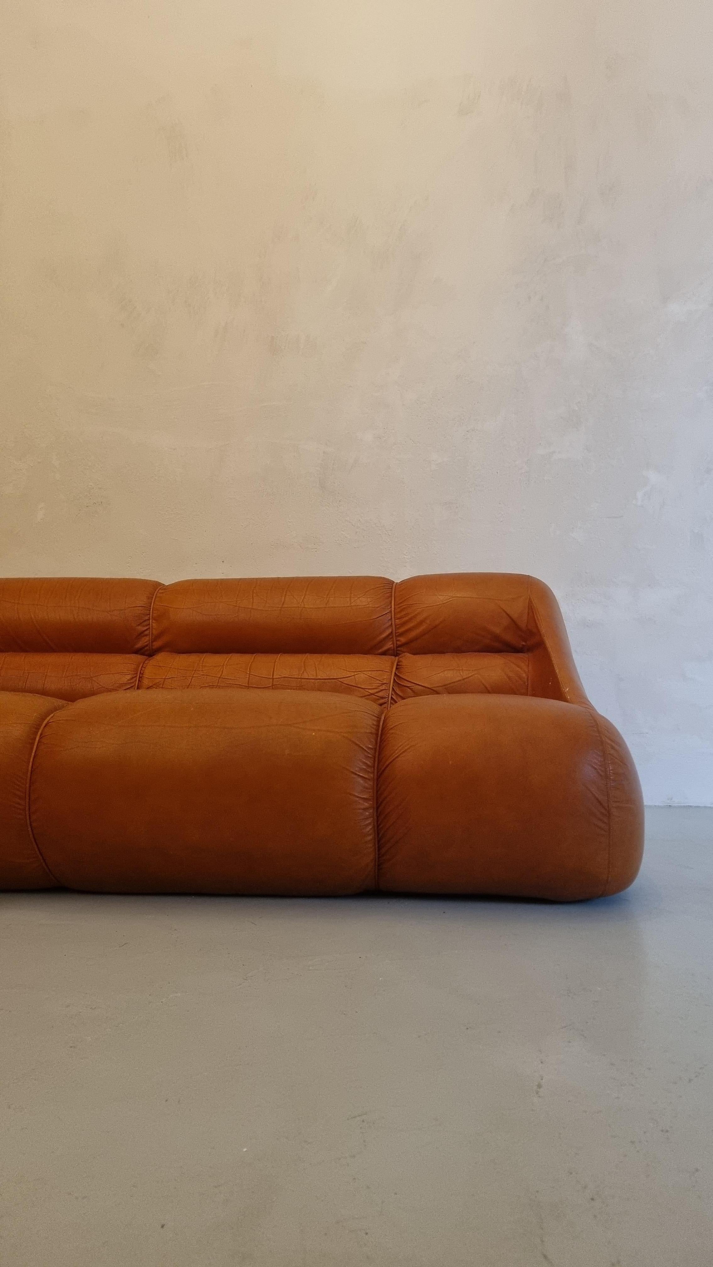 Mid-Century Modern Ciuingam sofa by De Pas D' Urbino & Lomazzi for BBB Bonacina, Italy 1967 For Sale