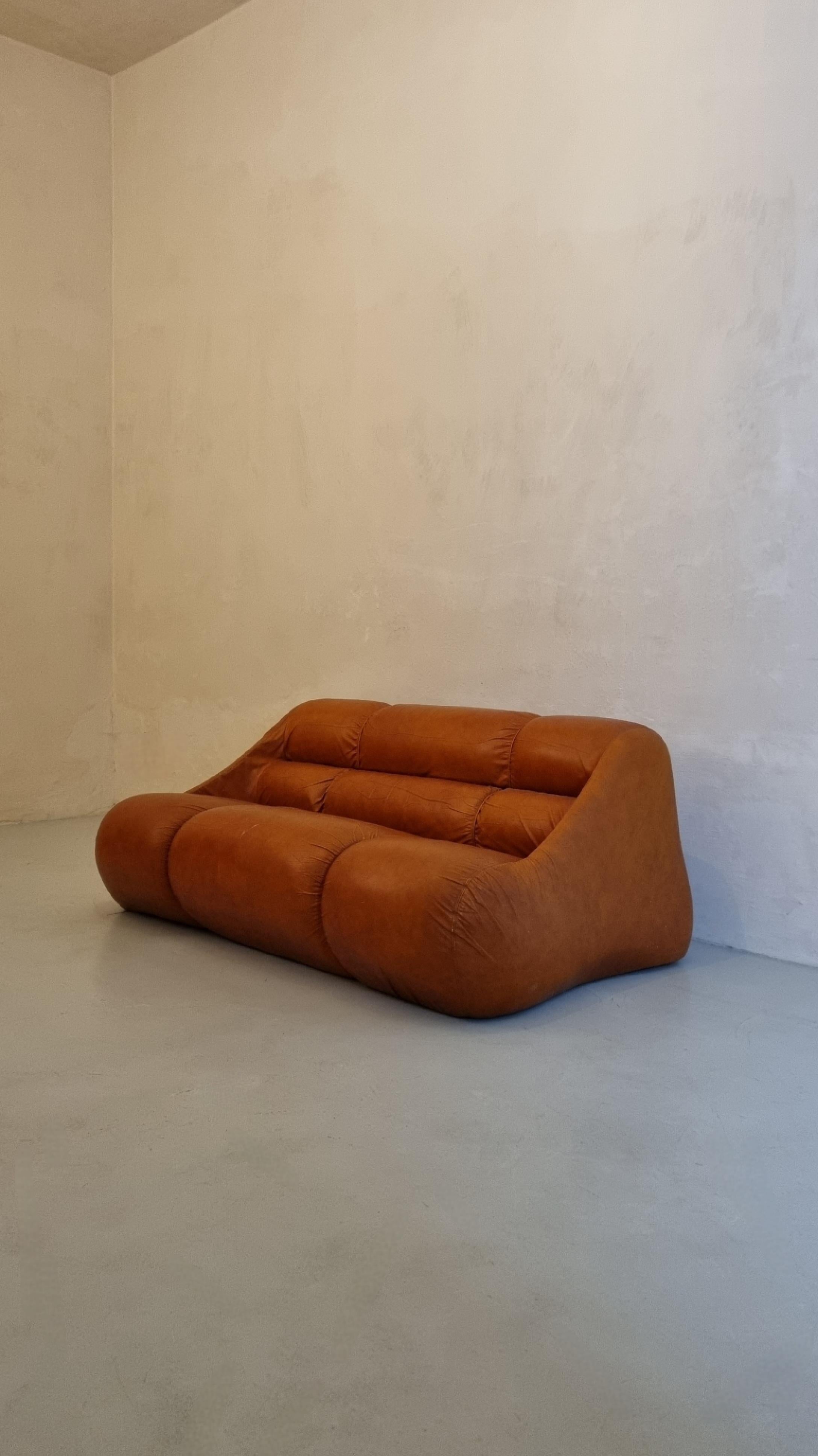 Mid-Century Modern Canapé Ciuingam par De Pas D' Urbino & Lomazzi pour BBB Bonacina, Italie 1967 en vente