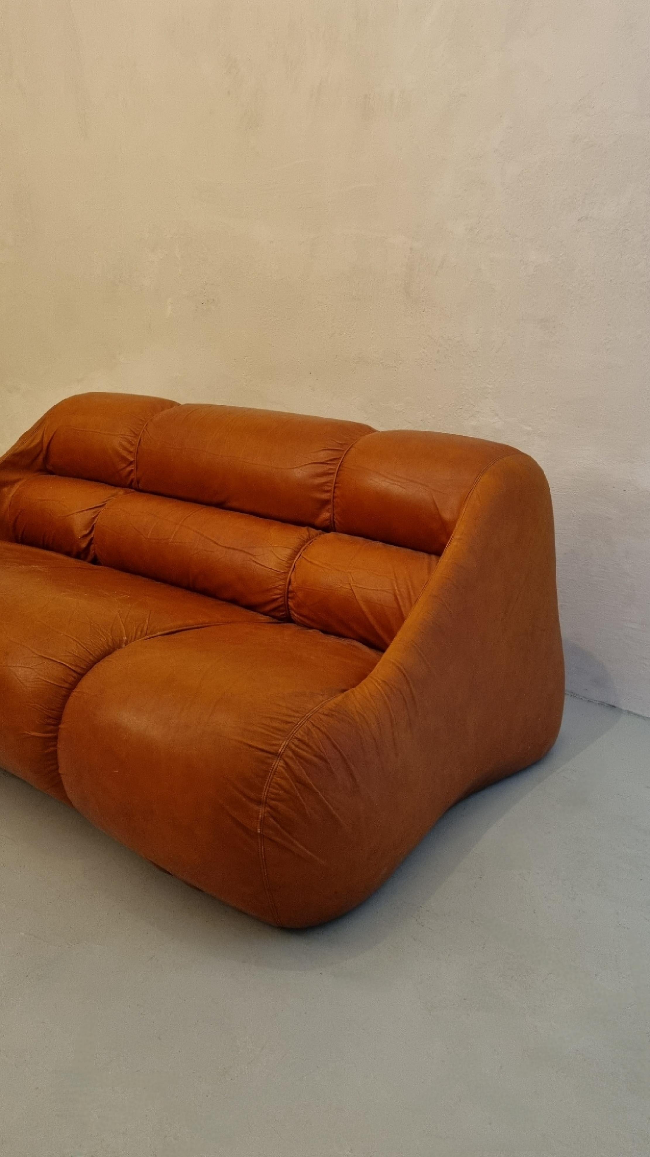 Italian Ciuingam sofa by De Pas D' Urbino & Lomazzi for BBB Bonacina, Italy 1967 For Sale