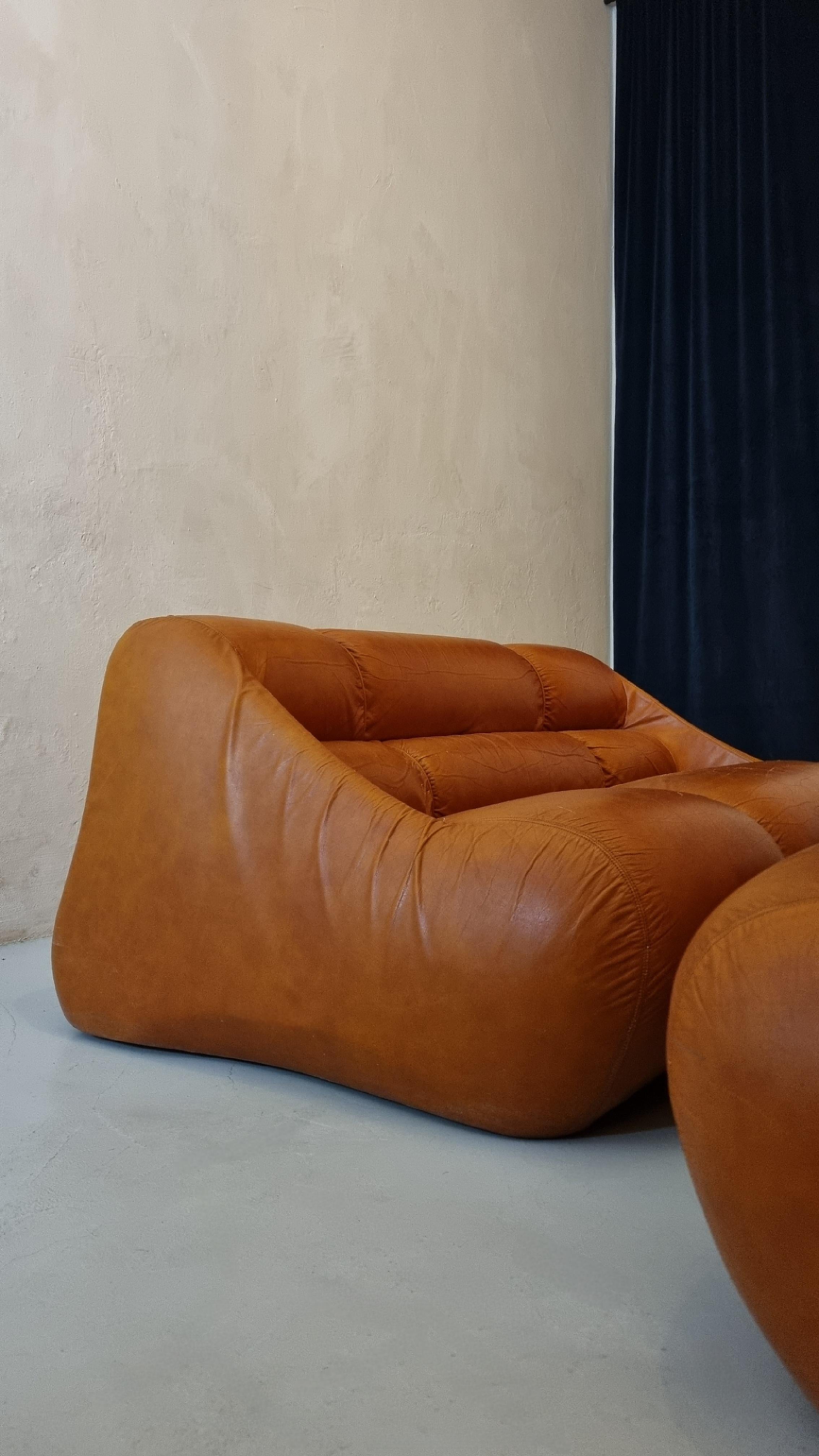 Mid-20th Century Ciuingam sofas by De Pas D' Urbino & Lomazzi for BBB Bonacina, Italy 1967 For Sale