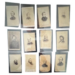 Civil War CDV Generals