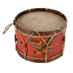 Used Civil War Drum Made by John C Haynes Company of Boston, Massachusetts