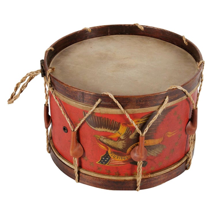 Civil War Drum Made by John C Haynes Company of Boston, Massachusetts For Sale