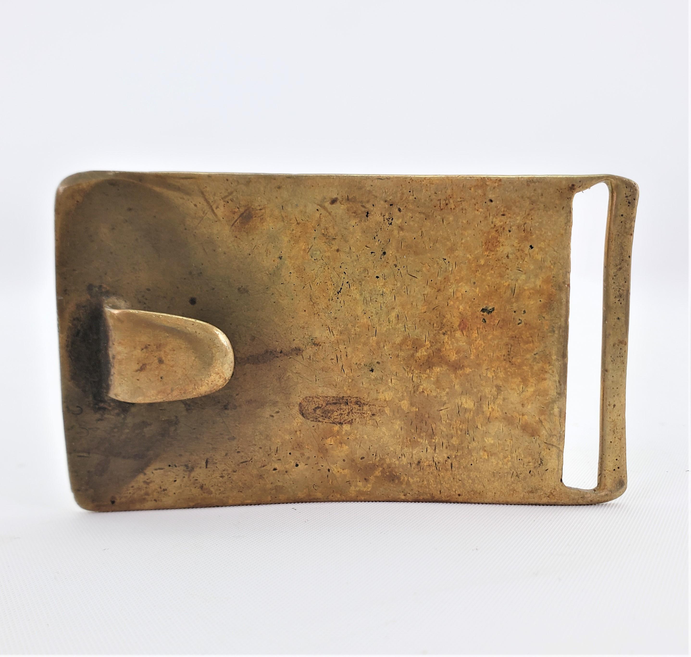 antique belt buckle identification