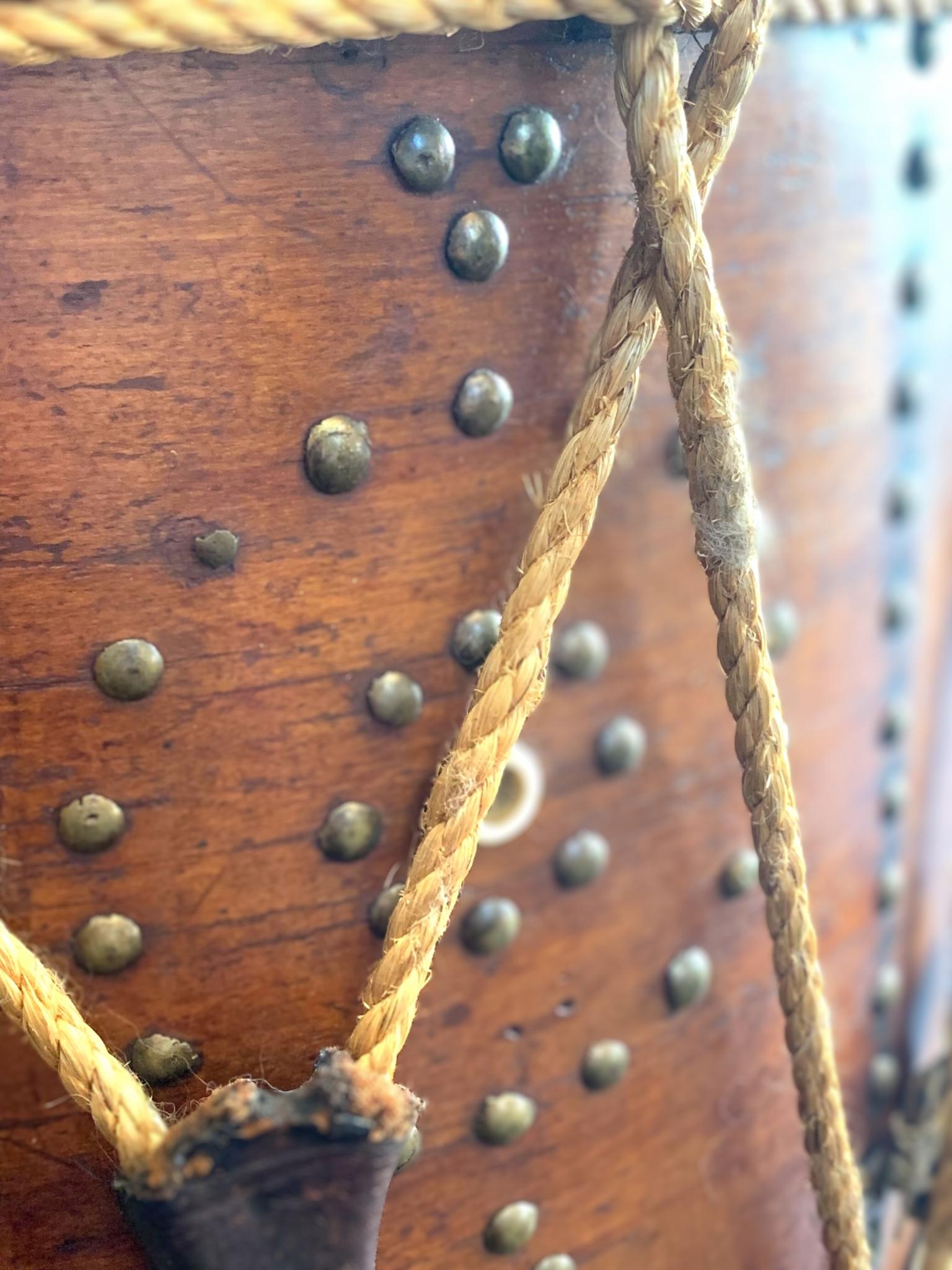American Classical Civil War-Era Side Drum, Made by George Kilbourn, 1859 For Sale