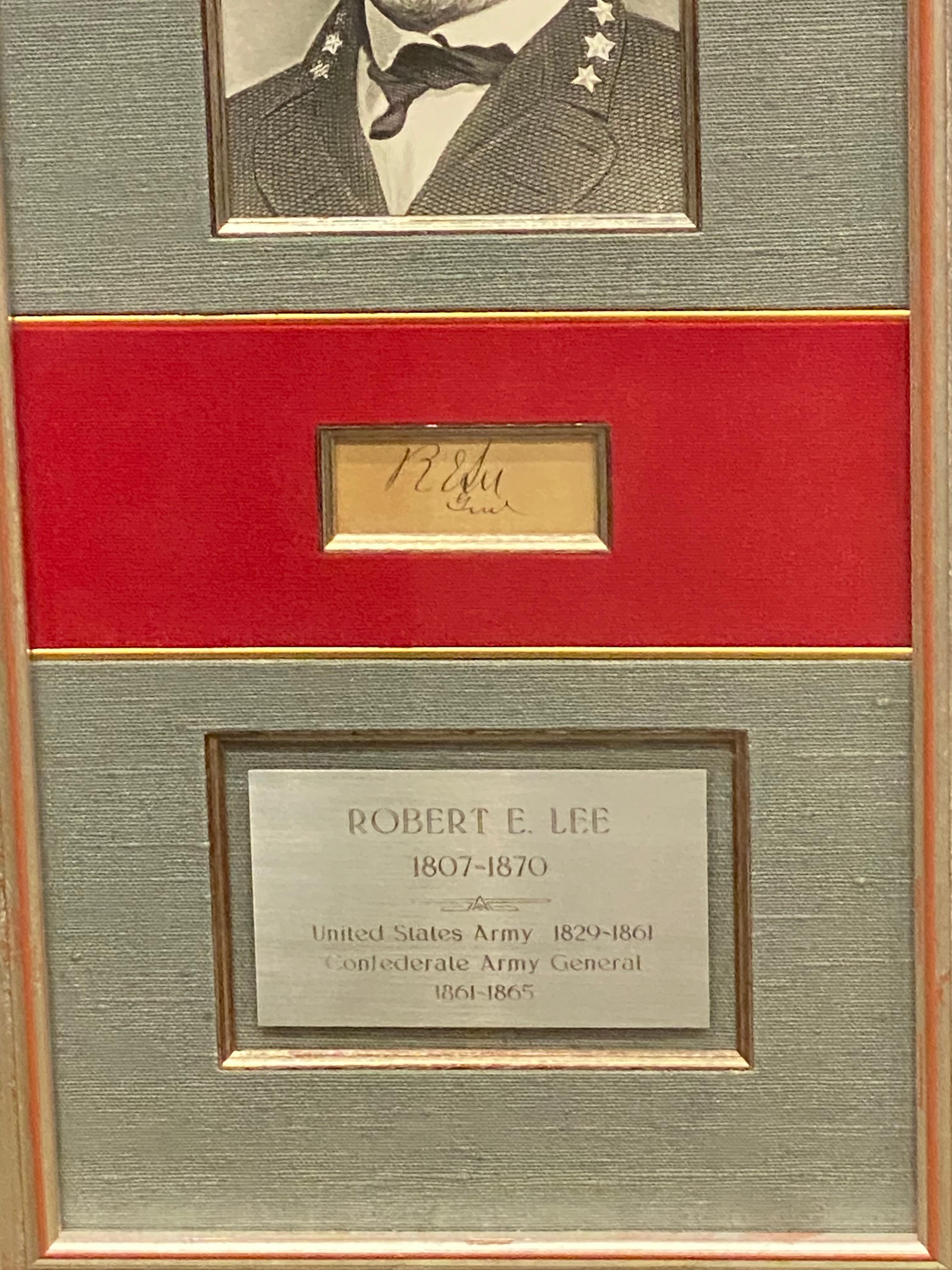 robert e lee signature