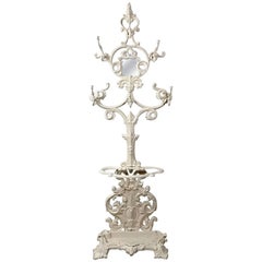 Civil War Period Cast Iron Hall Tree