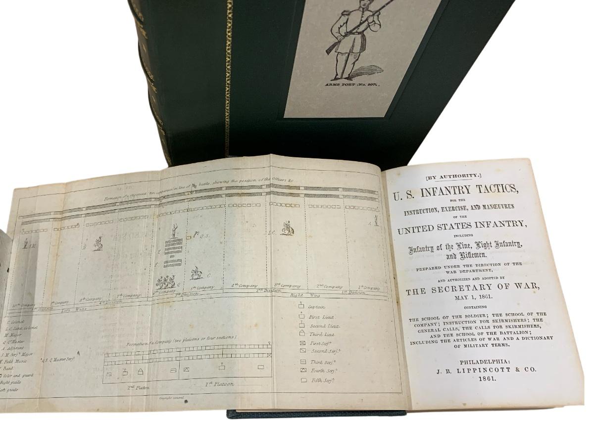 American Civil War US Infantry & Rifle Tactics, Prepared Under the War Department, 1861