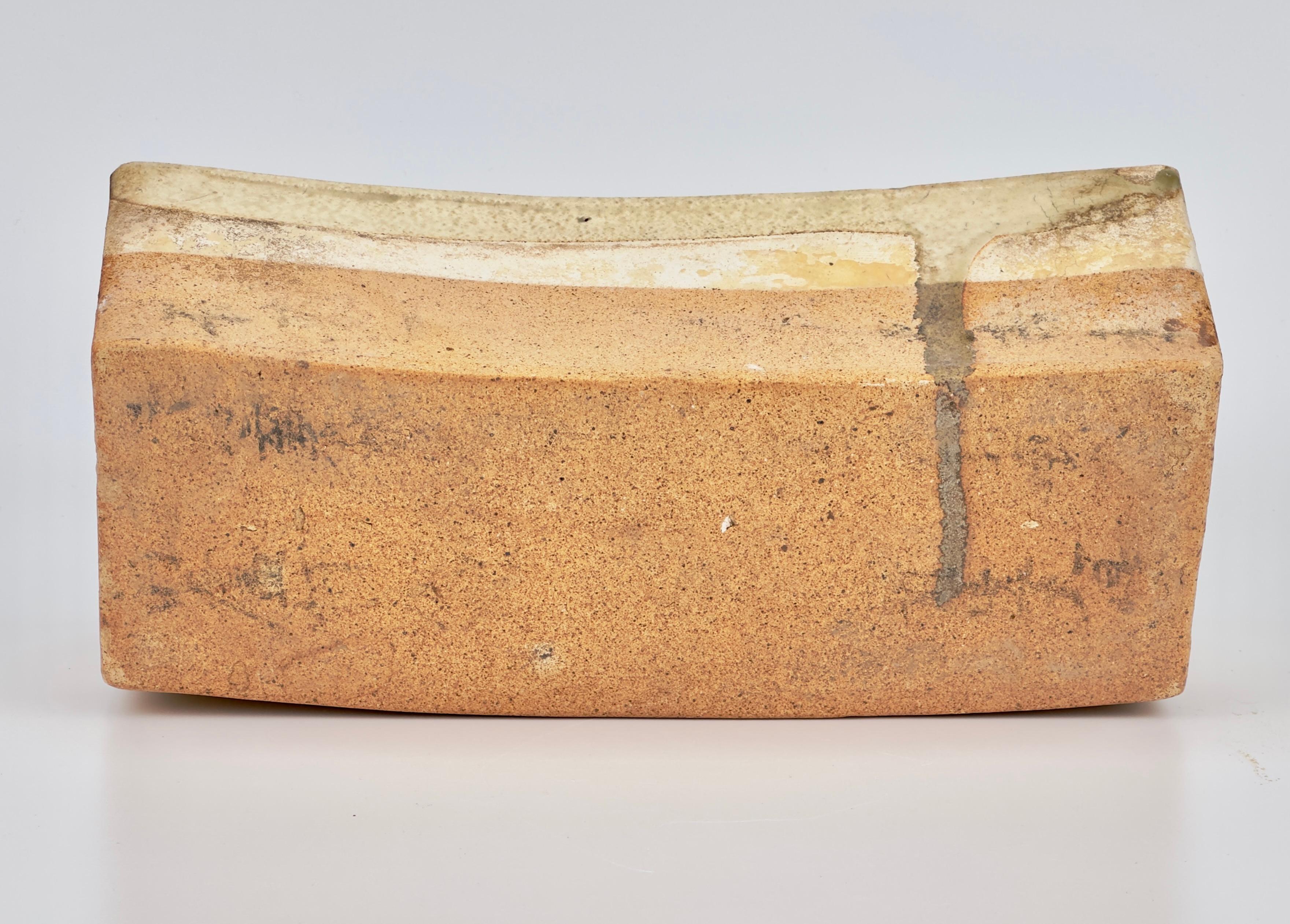 Cizhou Rectangular Pillow with Carved Decoration, Yuan Dynasty For Sale 1