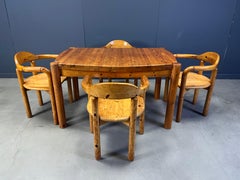 CJ Rosengaarden pine wood dining set - set of 5 - 1970s