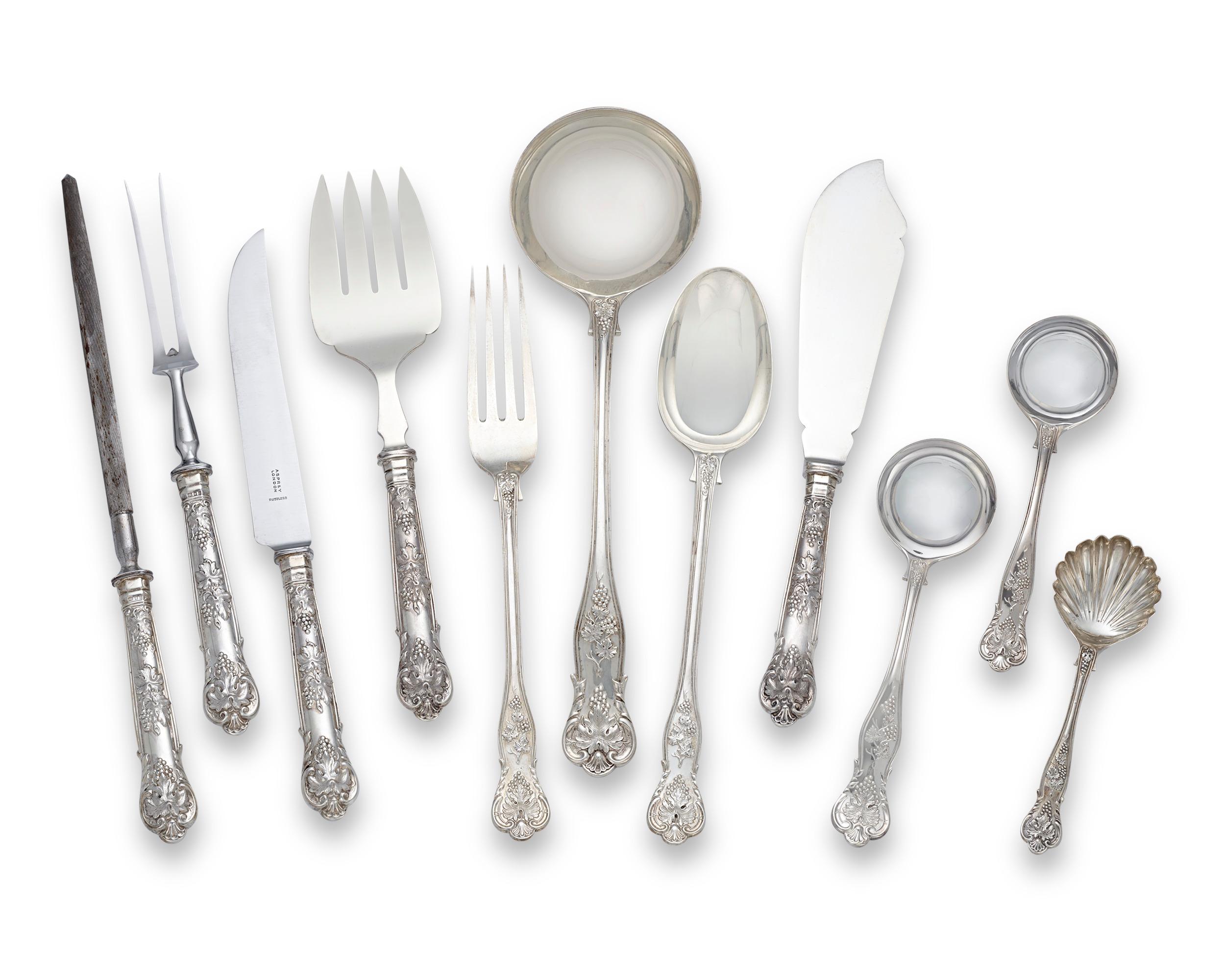 Argent C.I.C. Service de couverts en argent Vander 994-pièces en vente