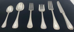CJ Vander Sterling Silver Flatware Set in Hester Bateman Pattern