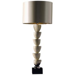 CL1922 Unique Hand-turned Ivory Table Lamp