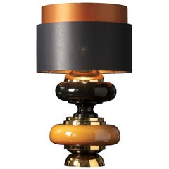 CL2094 Majolica Table Lamp