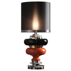 CL2095 Majolica Table Lamp