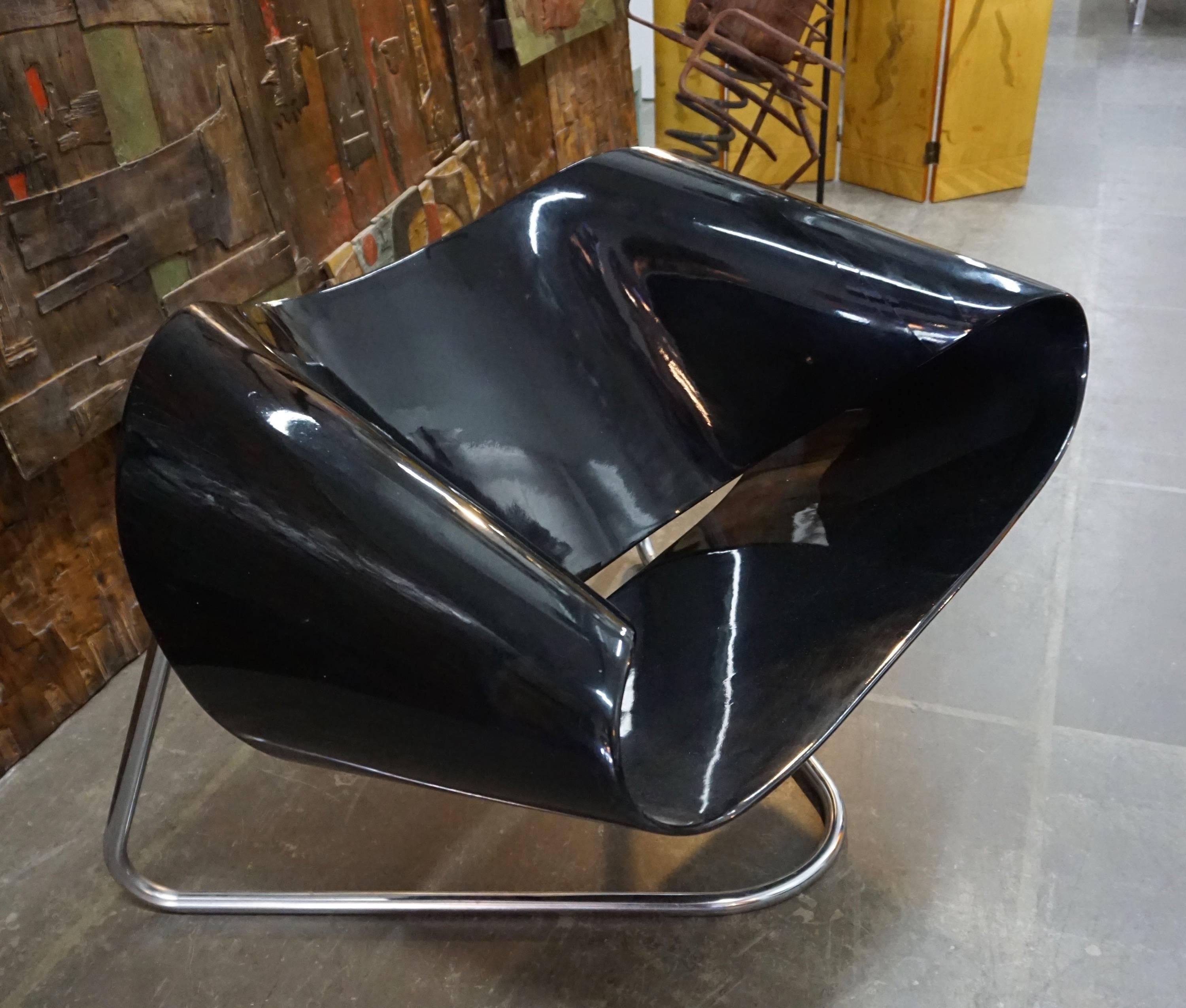 CL9 Ribbon Chair by Leonardi and Stagi For Sale 1