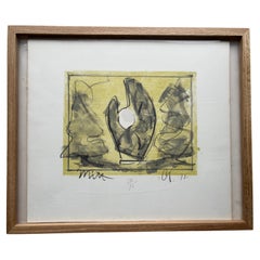 Astratto di Claes Oldenburg  litografia originale Standing Mitt and Hand 1973
