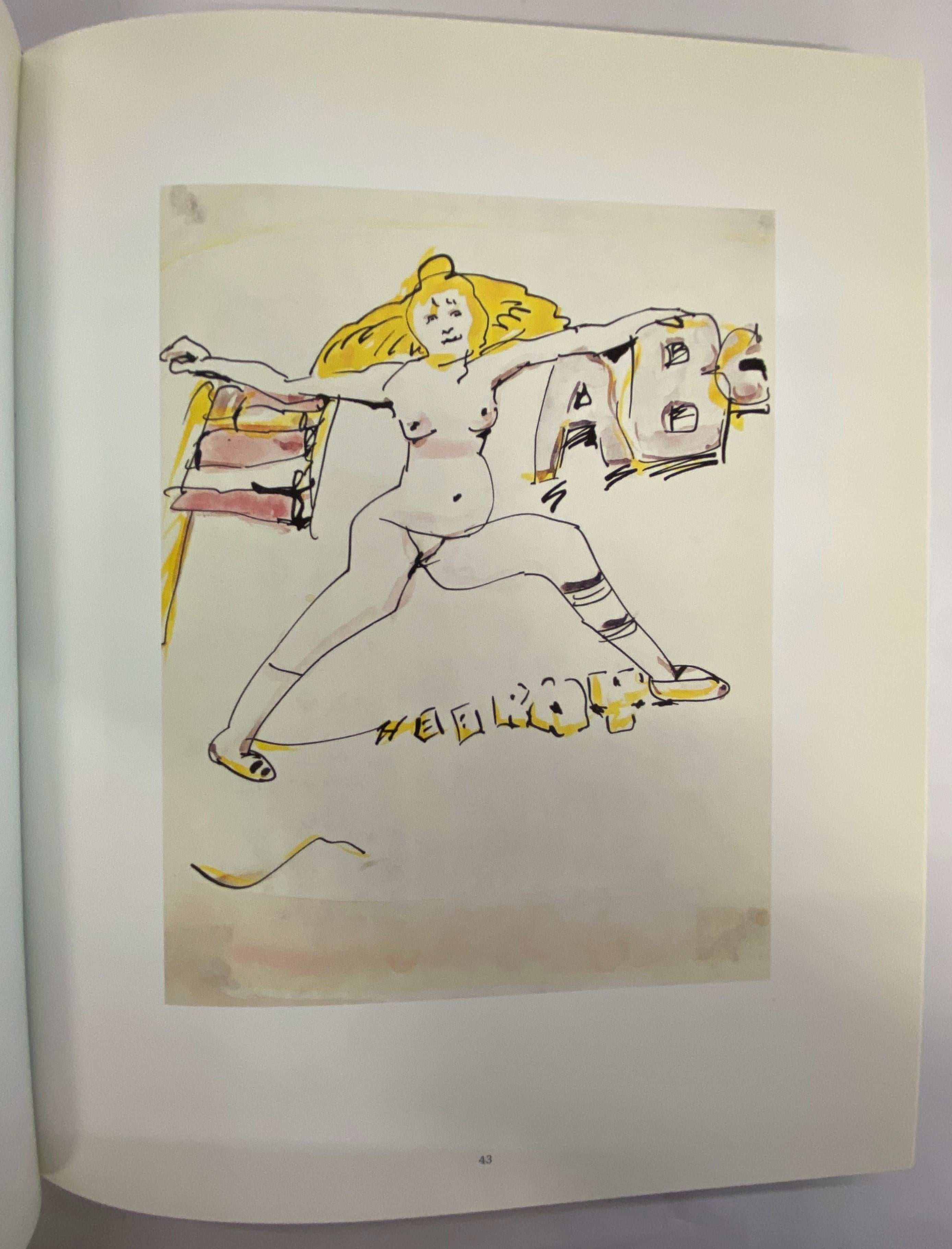 Claes Oldenburg Drawings in the Whirney Museum of American Art (Book) In Good Condition For Sale In North Yorkshire, GB