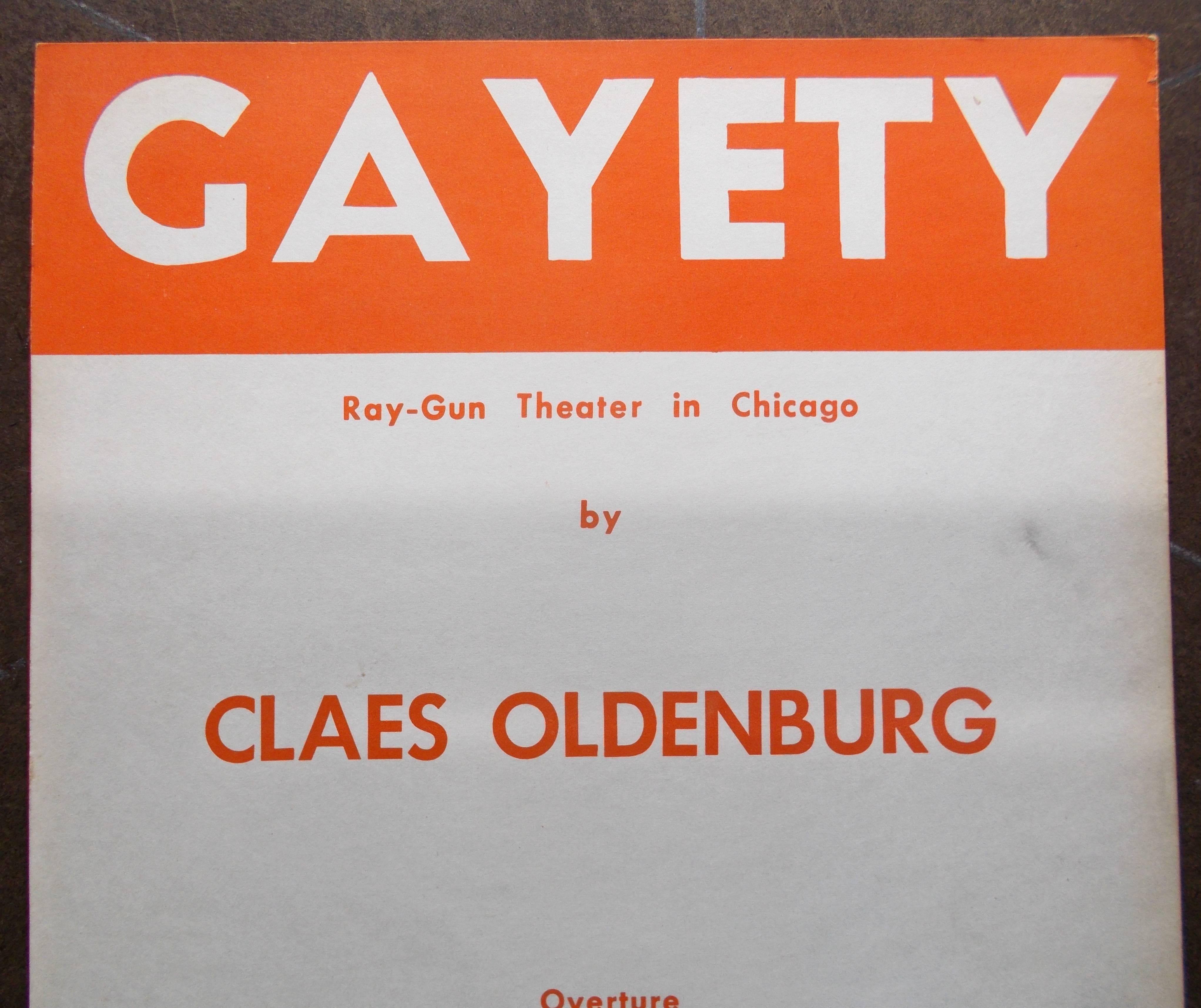 Moderne Claes Oldenburg 