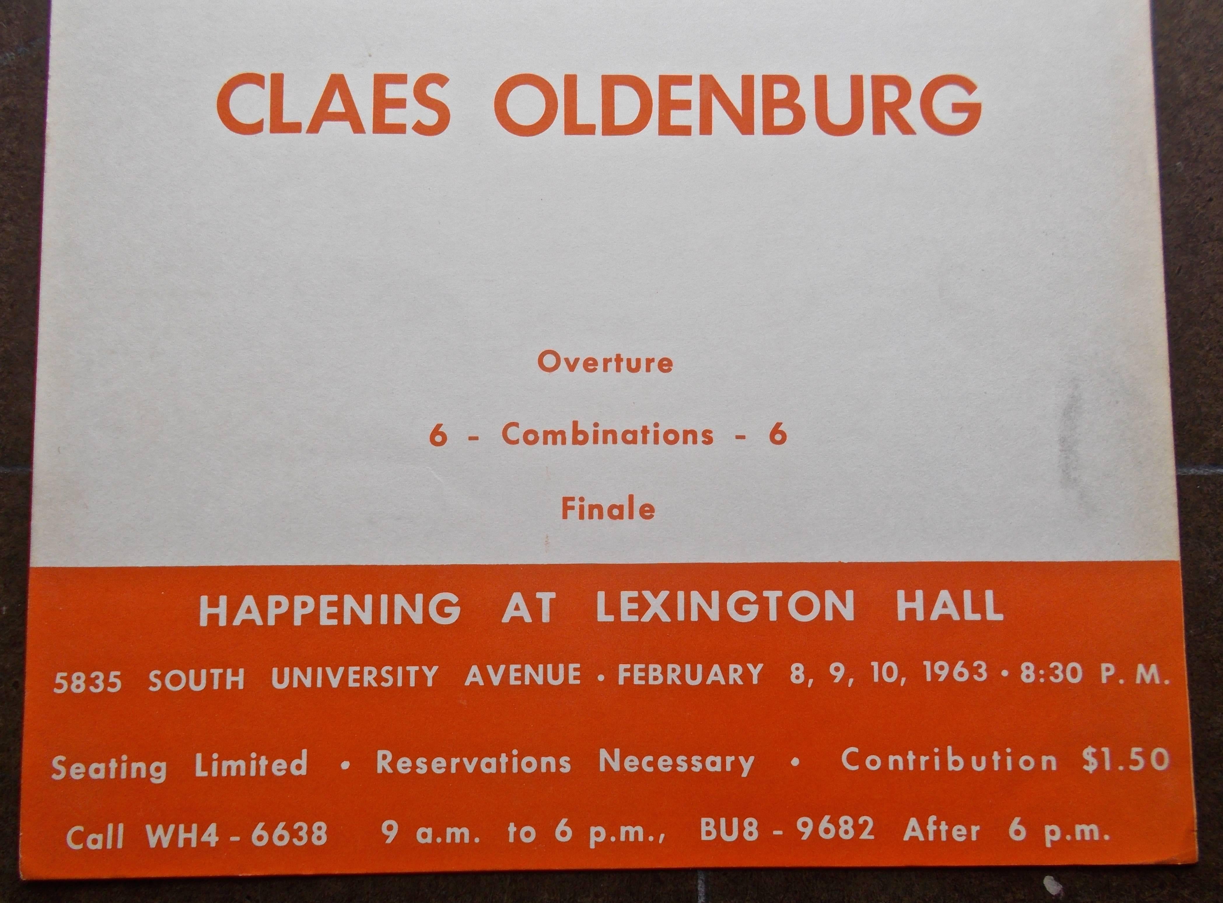 Américain Claes Oldenburg 