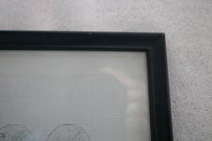 Claes Oldenburg Hand Drawings of Four Iconic Sculptures Art Hand Signed on Graph