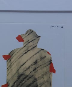 Lithographie de Claes Oldenburg, Pop Art, bouteille d'eau chaude, crayon, numérotée, signée