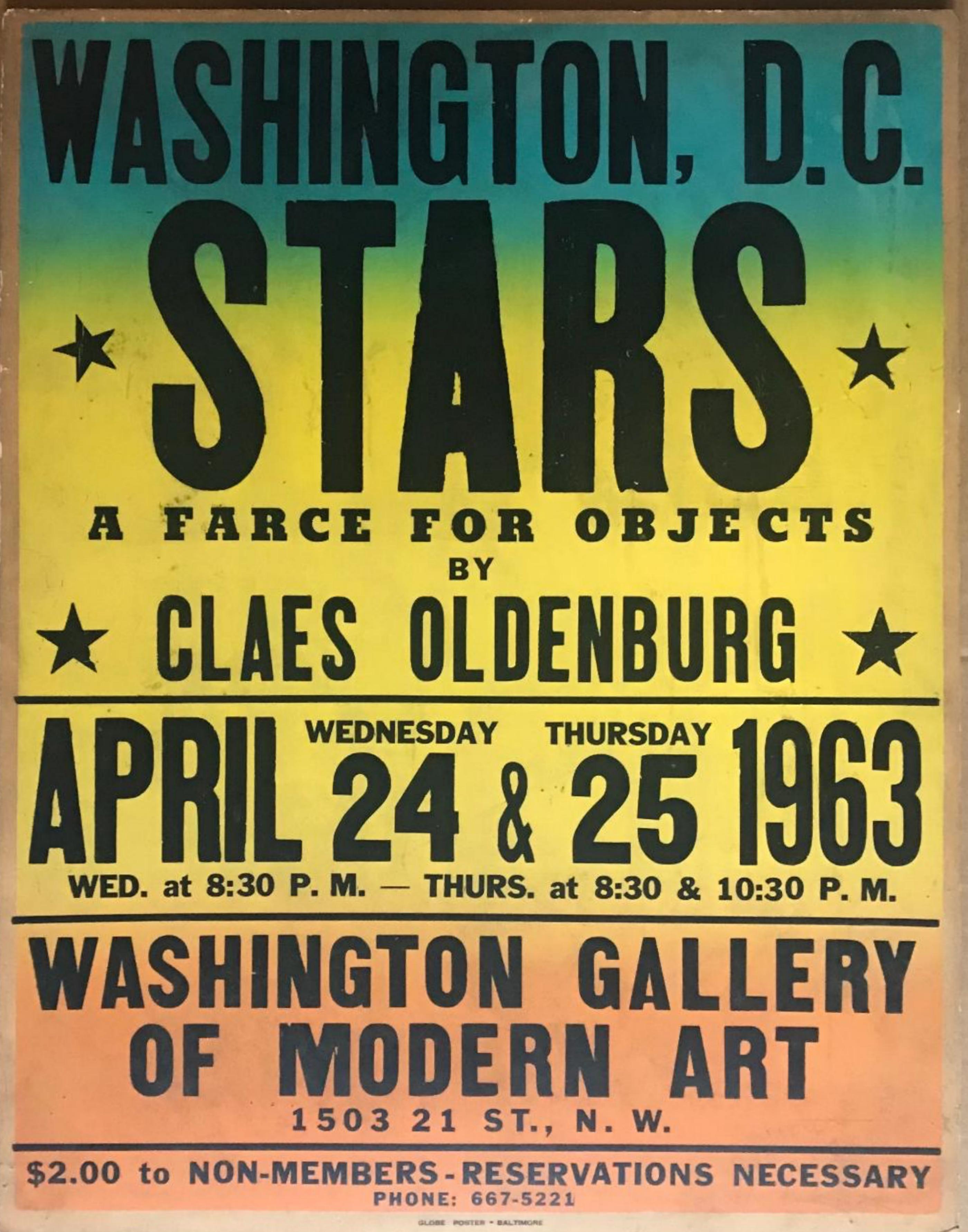 Print di Claes Oldenburg - Stars: A Farce for Objects (Cat. Raisonne: 29 Axsom & Platzker, 1997)