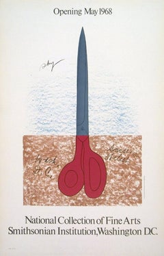 Claes Oldenburg 'Tijeras como monumento'  1968