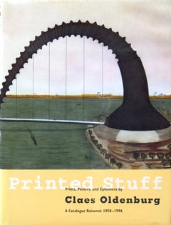 Vintage 1996 'Prints, Posters and Ephemera by Claes Oldenburg'