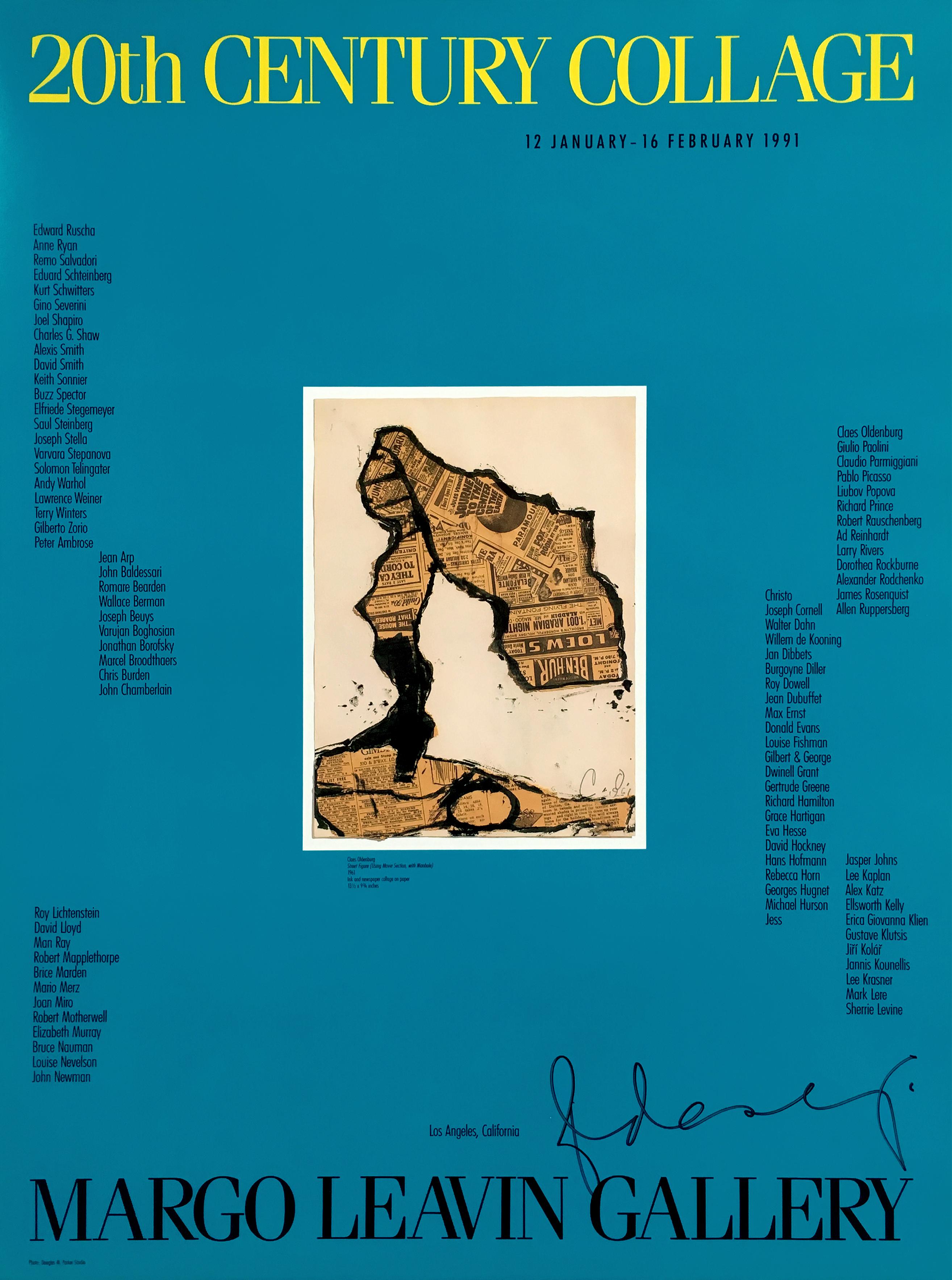 Print Claes Oldenburg - "Collage du XXe siècle"