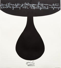 Benefit for the Foundation for Contemporary Performance Arts by Claes Oldenberg