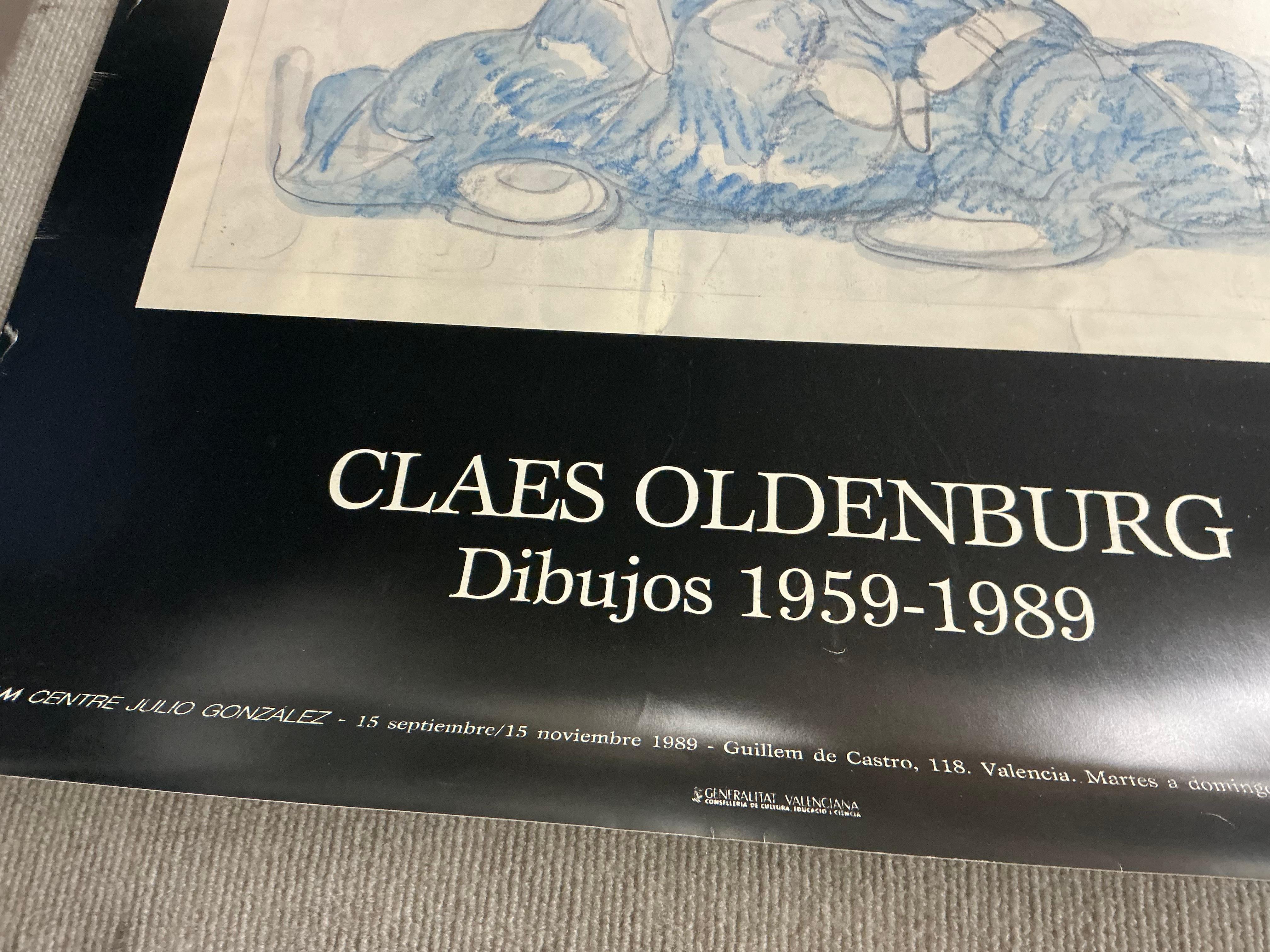 Claes Oldenburg 'Drawings 1959-1989' 1989- Offset Lithograph For Sale 12