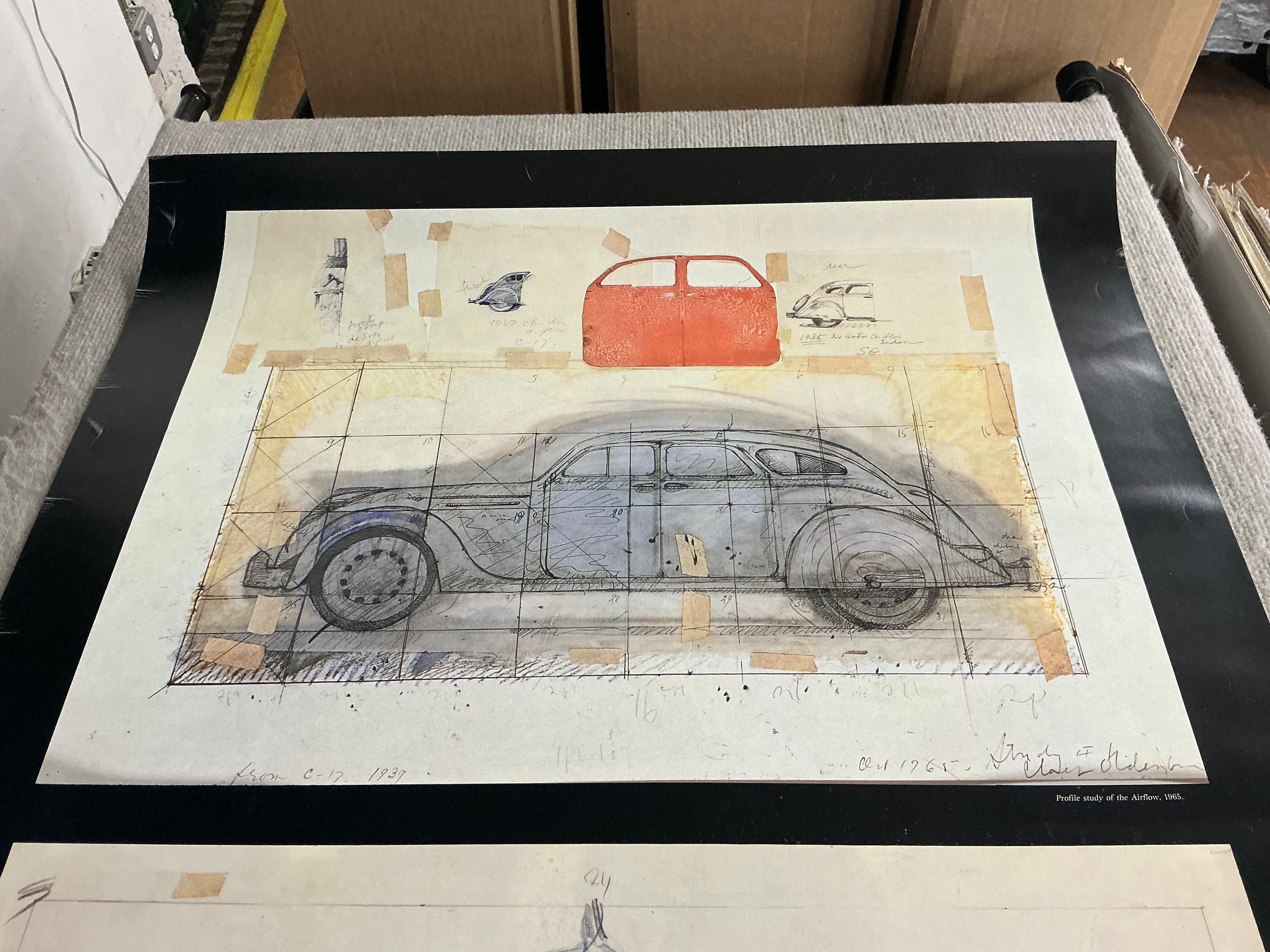 Claes Oldenburg 'Drawings 1959-1989' 1989- Offset Lithograph For Sale 18
