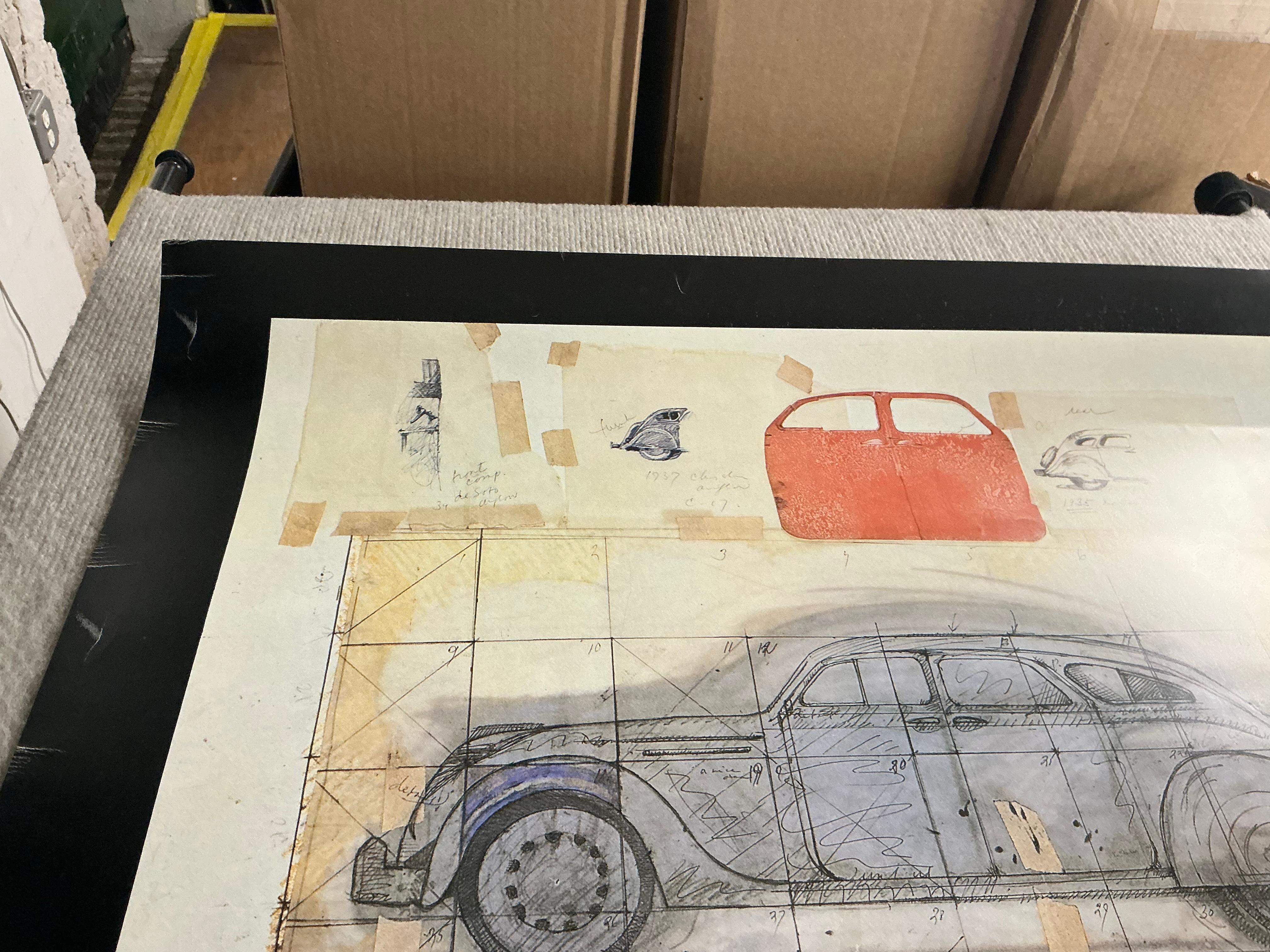 Claes Oldenburg 'Drawings 1959-1989' 1989- Offset Lithograph For Sale 7