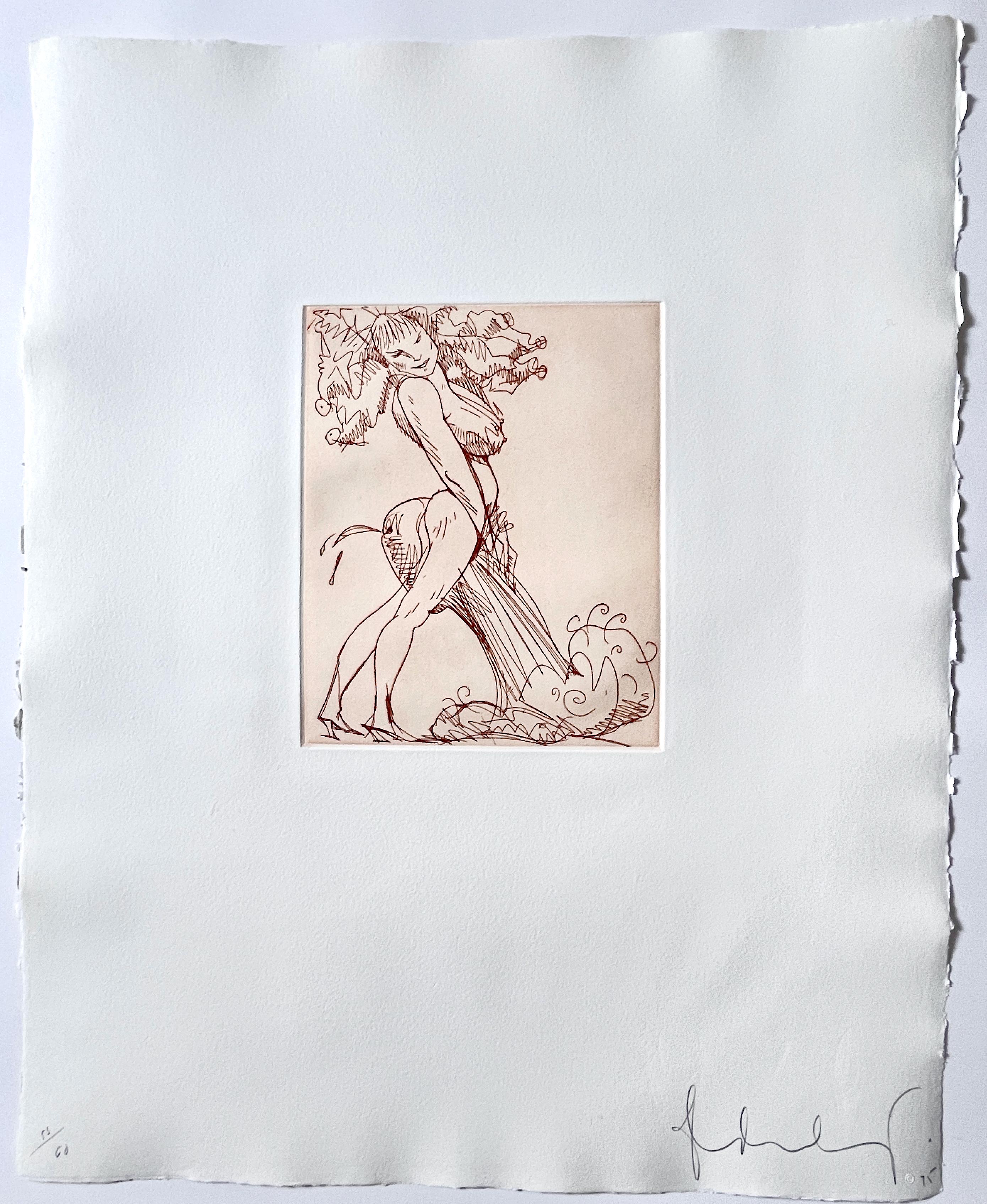 Claes Oldenburg - Ensemble de 6 imprimés mythologiques érotiques et fantastiques de sirènes Méduses en vente 14