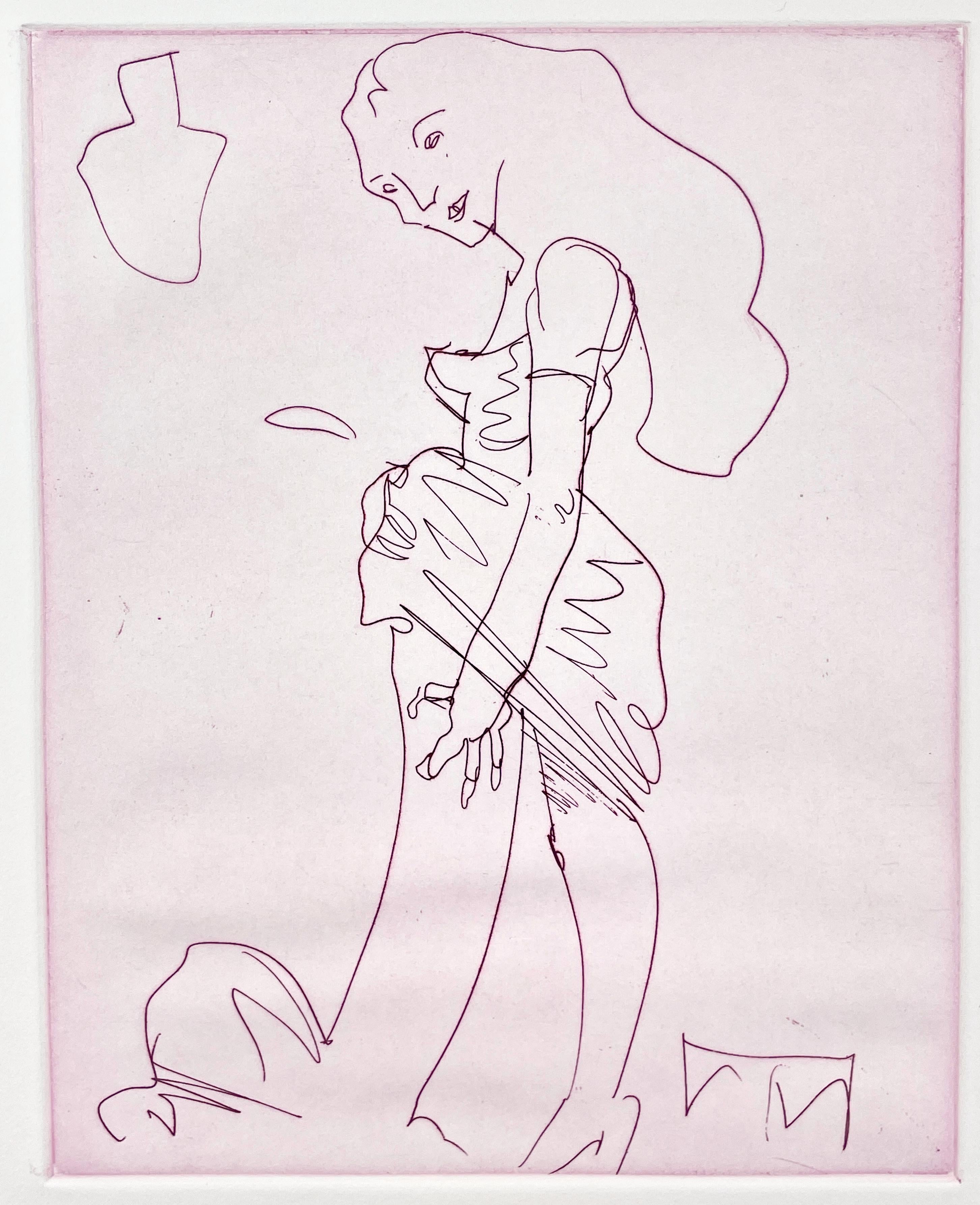 Claes Oldenburg mitológico Fantasía Erótica Suite impresión conjunto de 6 medusa sirena en venta 1