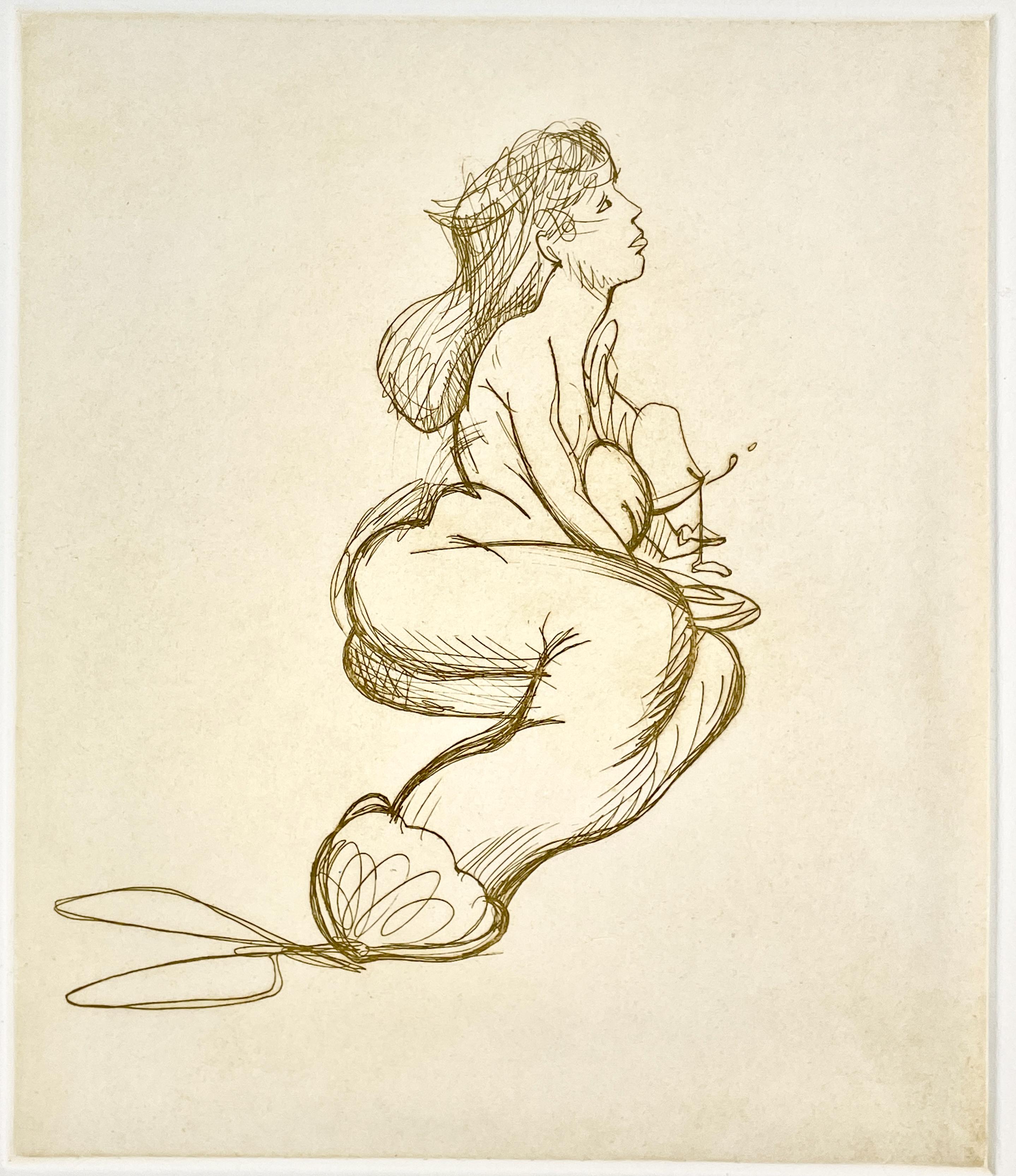 Claes Oldenburg, mythologische erotische Fantasie-Suite, 6er-Set Medusa- Meerjungfrauenmuster im Angebot 2