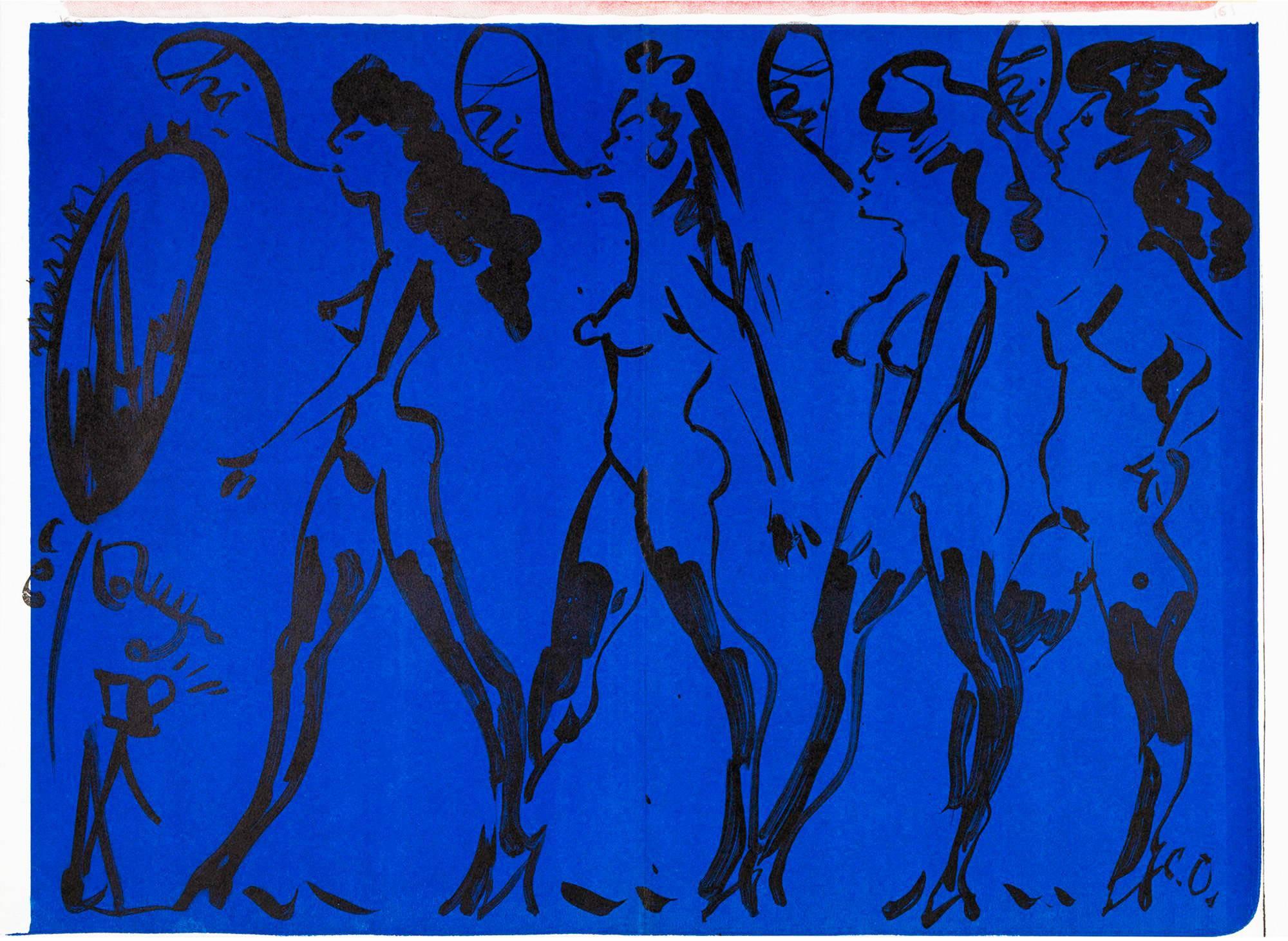 Claes Oldenburg Parade of Women lithograph (1 cent life) For Sale 1