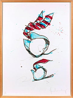 Claes Oldenburg Rolling Collar and Tie (Axsom/Platzker 259) lithograph, Signed/N
