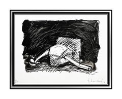 Claes Oldenburg Soft Pencil Sharpener Large Color Lithograph Hand Signed Artwork