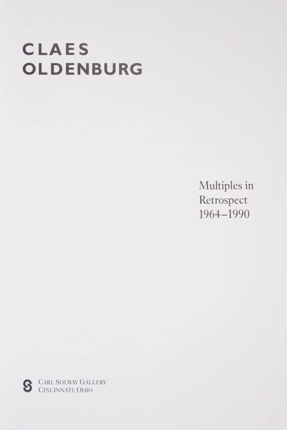 Claes Oldenburg, The Soap at Baton Rouge , 1990 3
