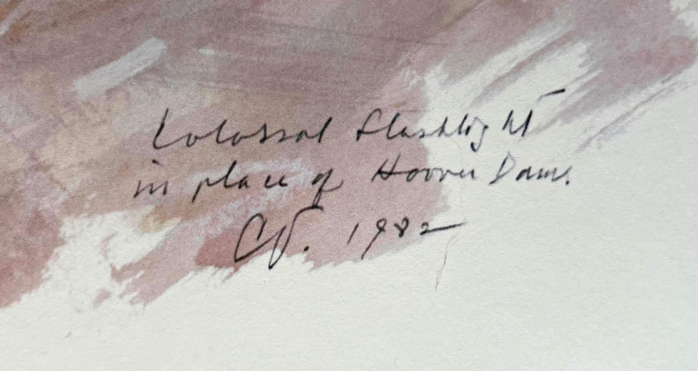 Claes Oldenburg
Lithographie imprimée en couleurs sur papier vélin de Rives
Signé au crayon Oldenberg (en bas à droite) ; numéroté 88/100 (en bas à gauche)
33 × 23 pouces
Non encadré
Exécutée en 1982, cette impression est le numéro 88 de l'édition