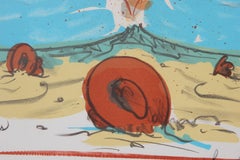 "Hats Vesuvius" Abstract Landscape Edition 10 of 25