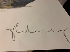 Lithographie Pop Art de Claes Oldenburg, « Houseball with Fallen Toy Bear », signée/N