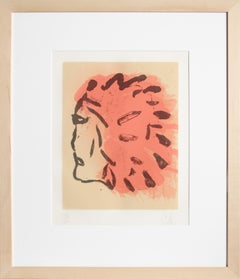 Indian Head from the Peace Portfolio, by Claes Oldenburg