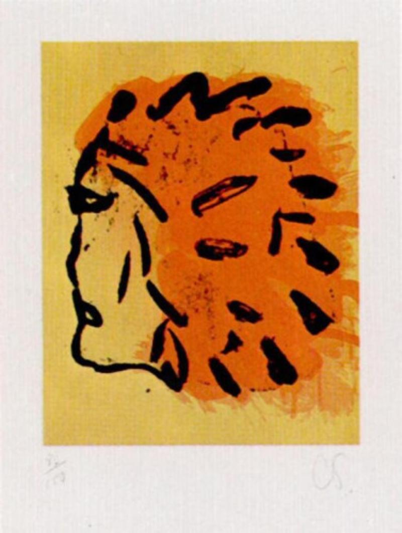 Claes Oldenburg Animal Print - Injun Foster